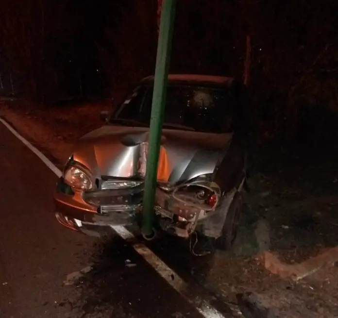 choque auto ruta 14