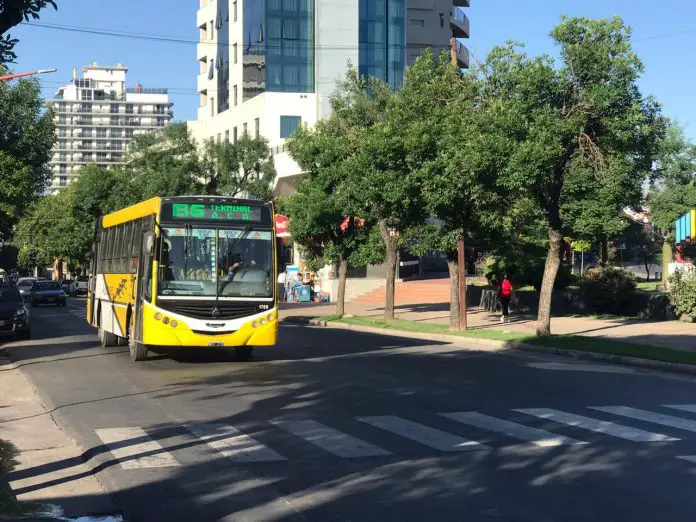 transporte de la villa urbano carlos paz B5 923