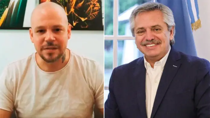 René Pérez y AlbertoFernández