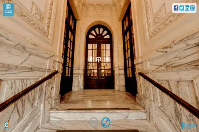 Museo-Dionisi-recorrido-virtual-Escalera-Fotografo-Matías-Poquet-Villalon