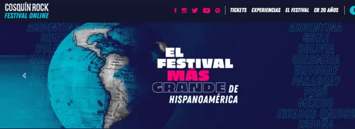 Cosquín Rock onlline
