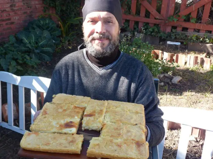 Fabián Alabart, cocinero de La farinata