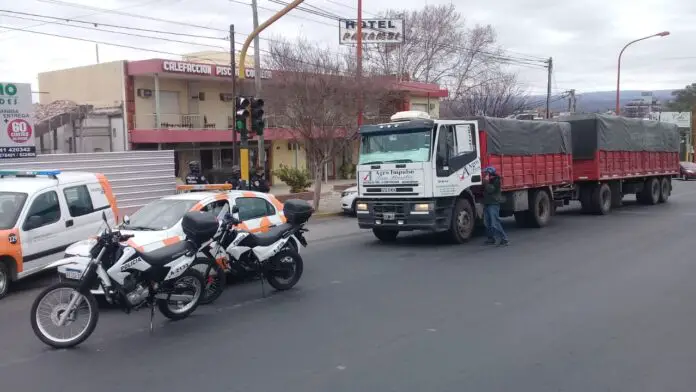 camion sin hisopados