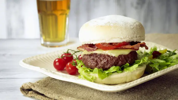 Aberdeen Angus Cheese burger