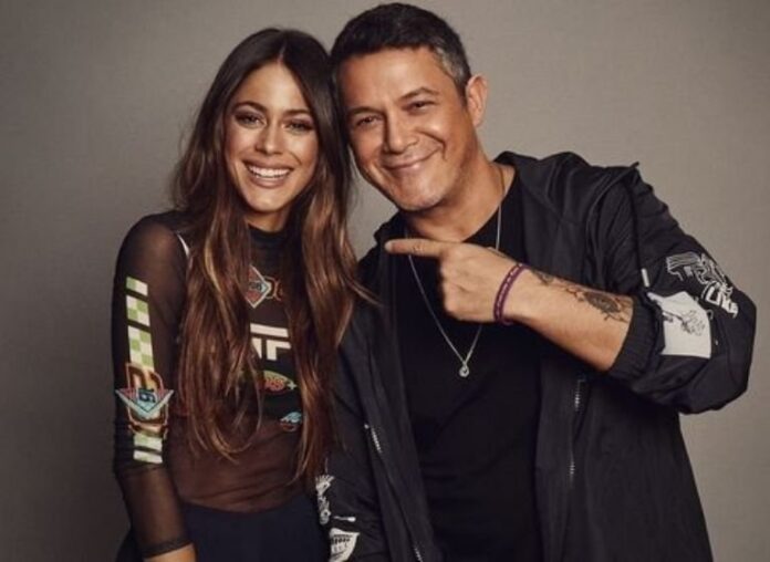 Tini y Alejandro Sanz