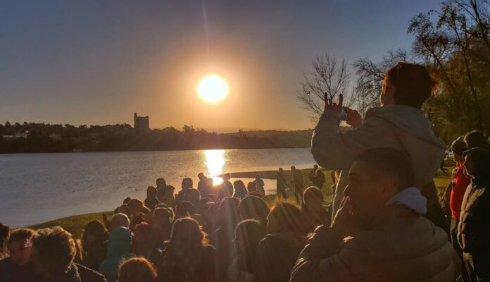 eclipse nuestro 2 Eclipse de sol en la costanera de Carlos Paz - 2 de Julio 2019 (archivo)
