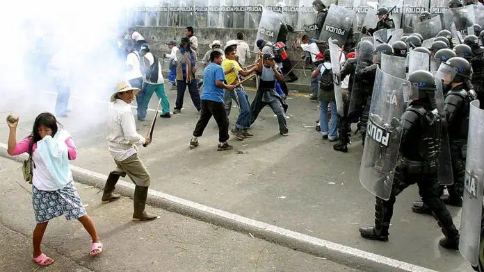 protestas en Colombia