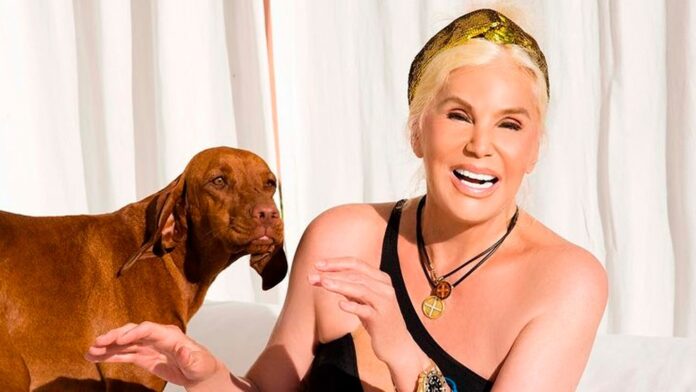 Susana Giménez y su perro