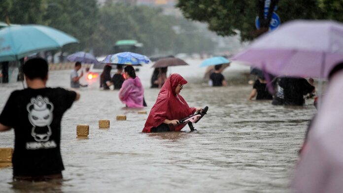 China inundada