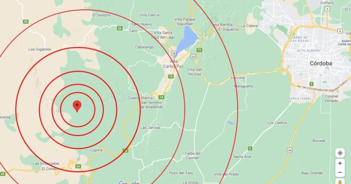 sismo en los gigantes