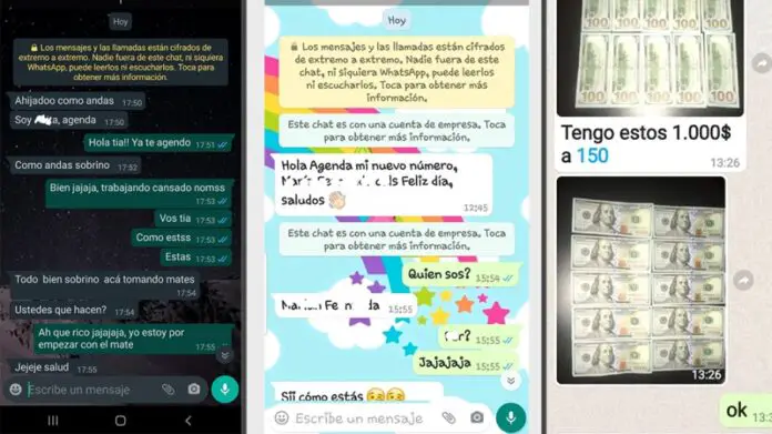 whatsapp estafas
