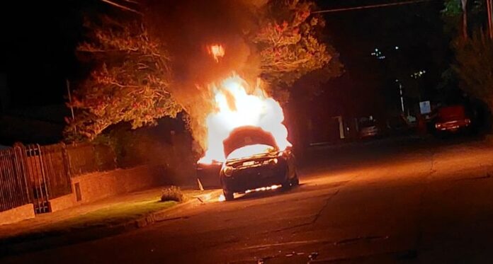 incendio auto santa rita