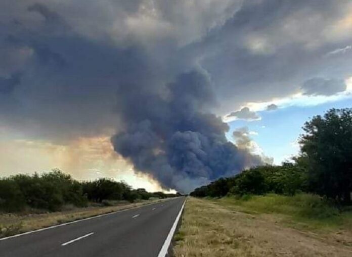 incendio san luis