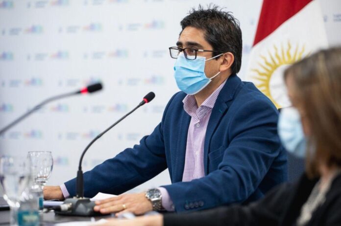 Ministro de Salud de Córdoba, Diego Cardozo.