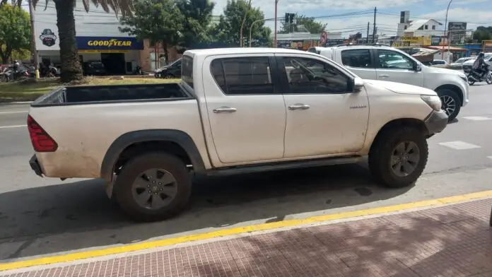toyota hilux secuestrada