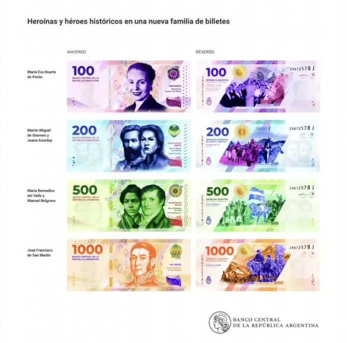 billetes nuevos