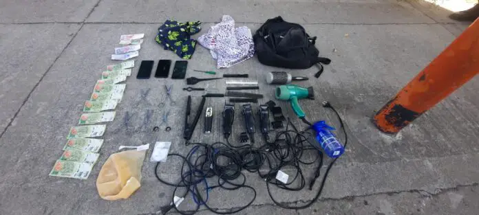robo peluquería