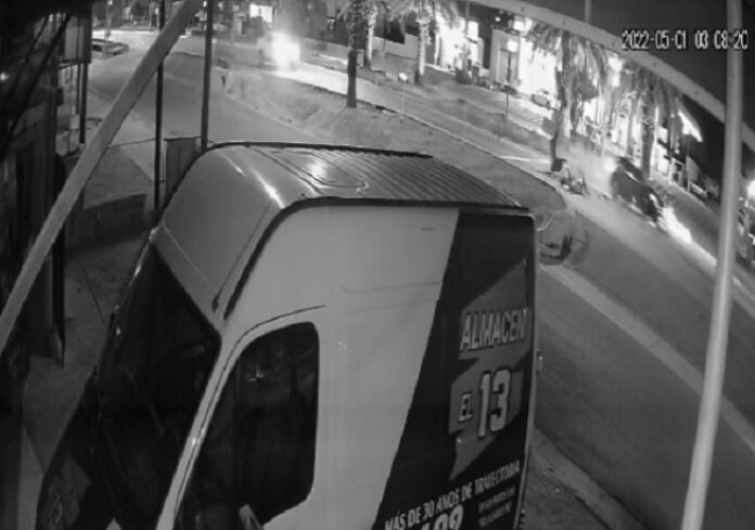 video accidente