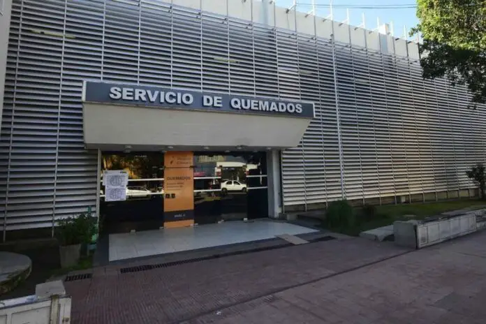 servicio de quemados