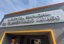 Un motociclista quedó internado tras una caída en la ruta 38 Hospital Municipal Dr. Gumersindo Sayago - Foto: Luis Tórtolo