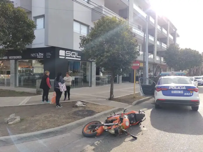 robo abandono moto