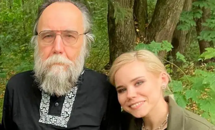 Alexander y Darya Dugina