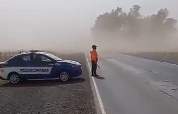 corte ruta caminera