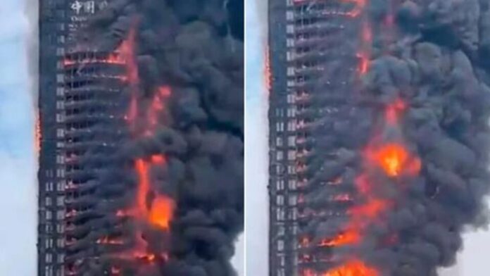 incendio china