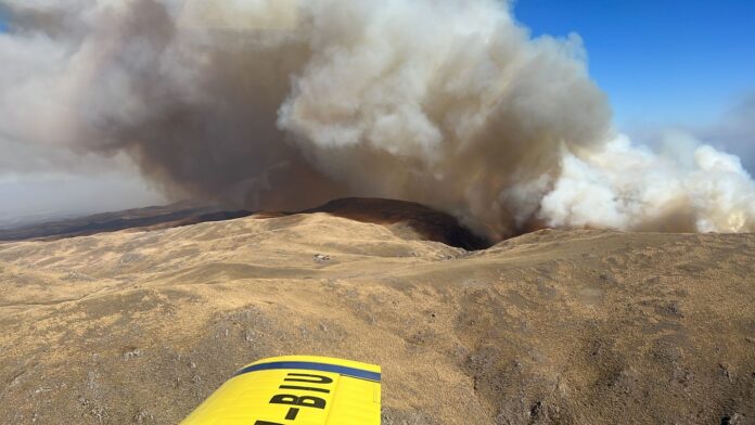 incendio la falda