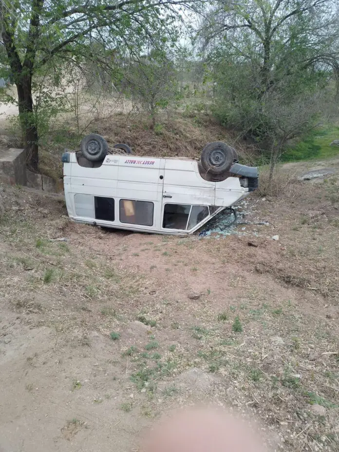 accidente en Estancia Vieja