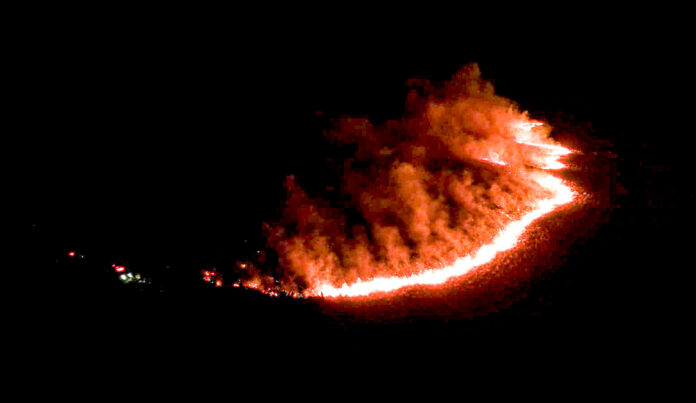 bomberos mina clavero