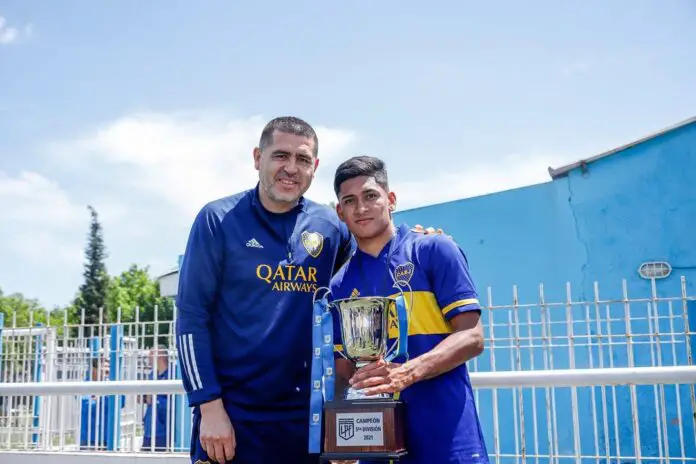 simon rivero con riquelm,e