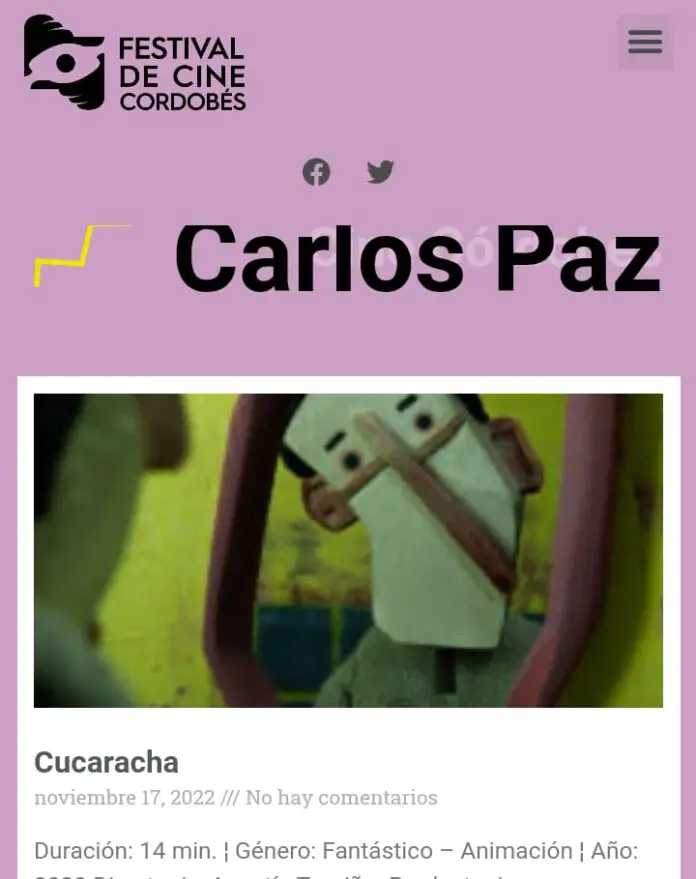 cine festival Carlos Paz