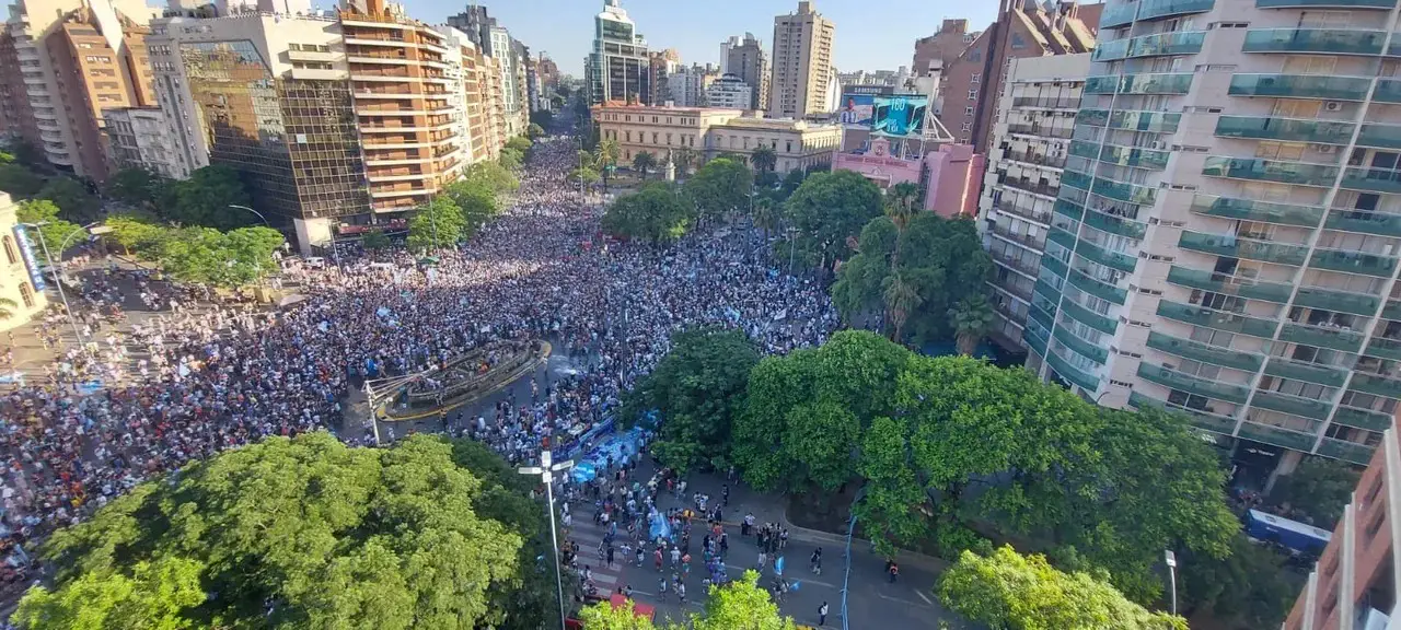 Así será el operativo en el Patio Olmos para la final del Mundial