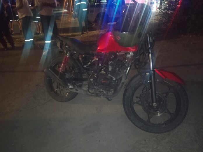 choque motos avenida carcano