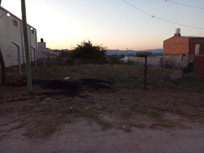incendio terreno fabrica la quinta