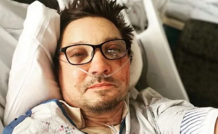 Jeremy tras el accidente