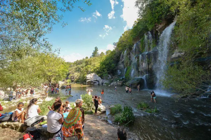 siete cascadas