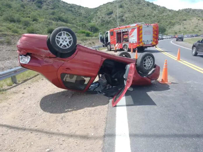 vuelco auto variante