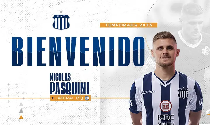 Nicolás Pasquini es nuevo refuerzo de Talleres Carlos Paz Vivo