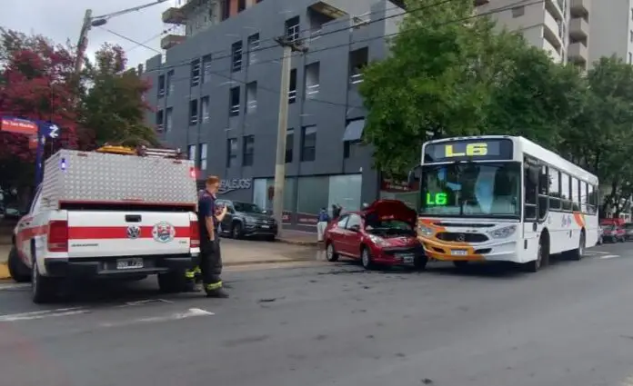 choque colectivo pasajeros