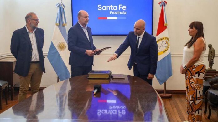 ministro de seguridad de santa fe