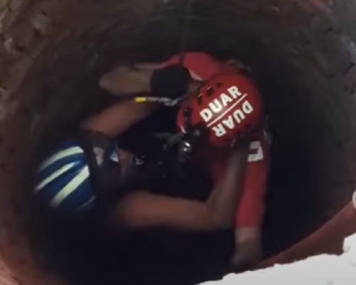 rescate mujer aljibe