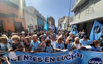 Lanzan un paro docente en las escuelas cordobesas en adhesión a la protesta de CTERA