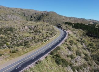 Cortan el camino de las Altas Cumbres por obras de mantenimiento