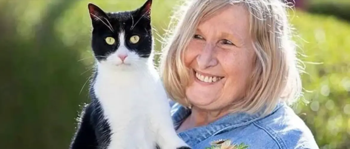 Zebbi, el gato nominado a un premio por ser “los oídos de su dueña”