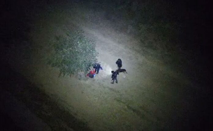 Encontraron al hombre gracias a los drones