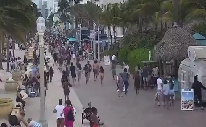 Tiroteo en Hollywood beach