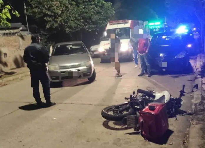 accidente cadete