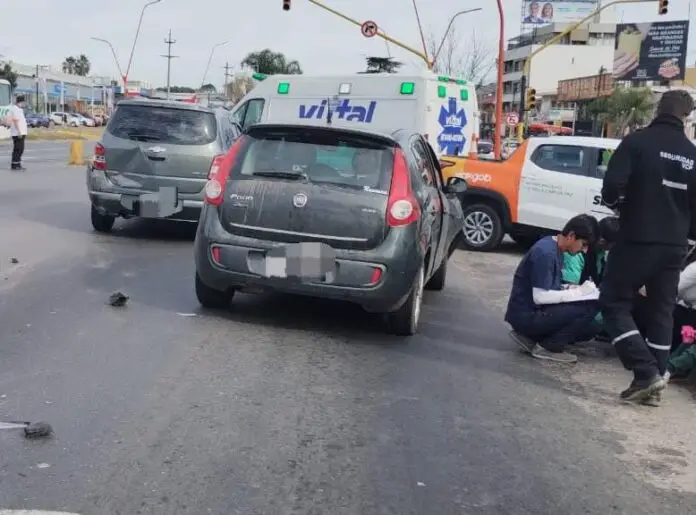 Accidente Av San Martin